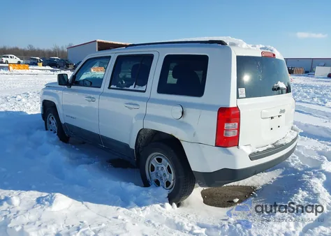 2012 Jeep Patriot Sport из США, поврежденный, VIN 1C4NJPBB9CD511777